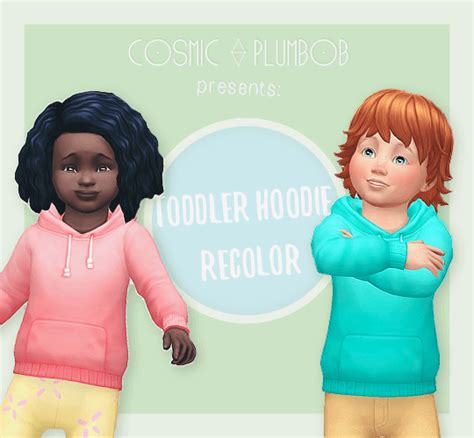 Sims 4 Toddler Hoodie Recolor The Sims Game