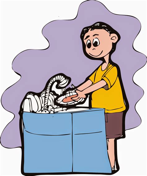 Sebaiknya tidak menggunakan air yang ada di dalam tampungan untuk mencuci. 86 Gambar Animasi Cuci Tangan Paling Bagus - Infobaru