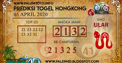 Prediksi Hongkong 05 April 2020 ~ Prediksi Togel Jitu
