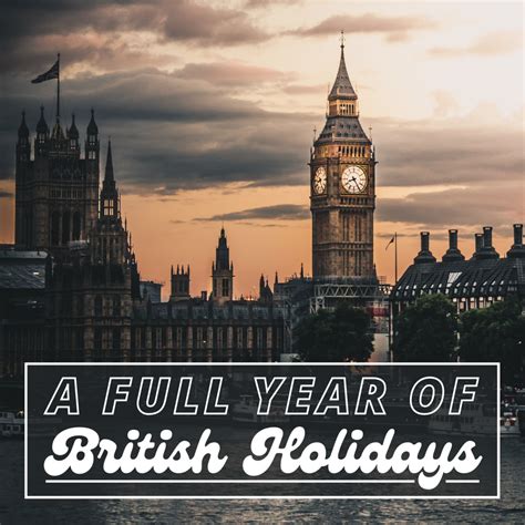 Püspök Patois Félelem National Holidays In Great Britain Szállítás