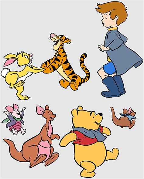 Disneys Pooh Friends Winnie The Pooh And Tigger Too Kanga My Friends Tigger Pooh Christopher
