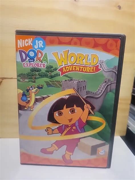 Nick Jr Dora The Explorer World Adventure Dvd 2006 Bonus Adventures