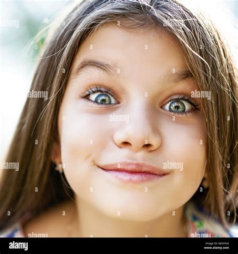 Portrait Happy Hispanic Little Girl Hi Res Stock Photography And Images