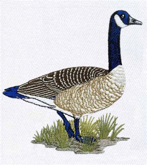 Canadian Goose Embroidery Design | AnnTheGran