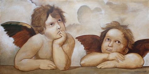 Finished Raphaels Angels Fine Arts Gallery Original