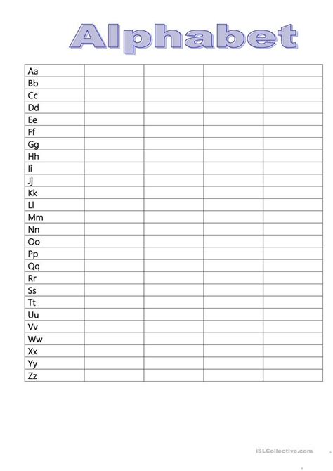 Copy Alphabet Worksheet Letter Worksheets