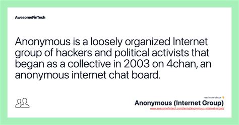 Anonymous Internet Group Awesomefintech Blog