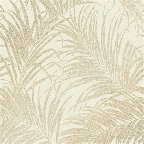 Sapphire Palm Leaf Wallpaper Cream Gold Palm Leaf Wallpaper Leaf