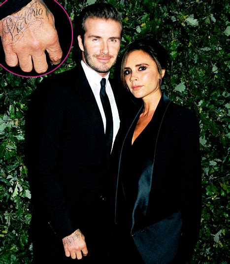 David Beckham Shows His Love To Victoria By His New Tattoo Tattoo