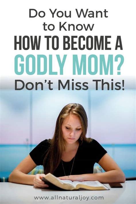 How To Develop Godly Character As A Mom
