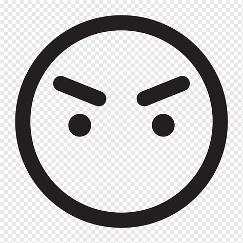 Angry Avatar Calm Emoticon Insult Smiley Ui Line Basic Icon