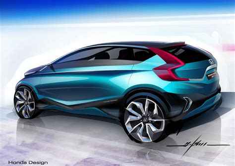 Honda Vision Xs 1 Concept Design Sketch Car Body Design
