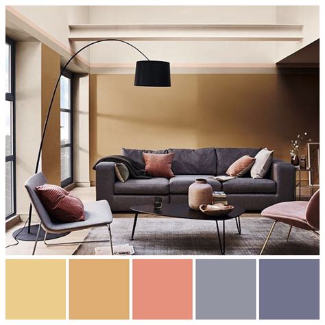 Apartment Chic A Subtle Triadic Colour Scheme Featuring Dulux Colour