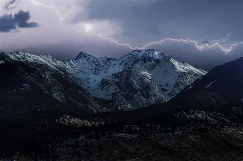 Imagining A Winter Lightning Storm Smithsonian Photo Contest