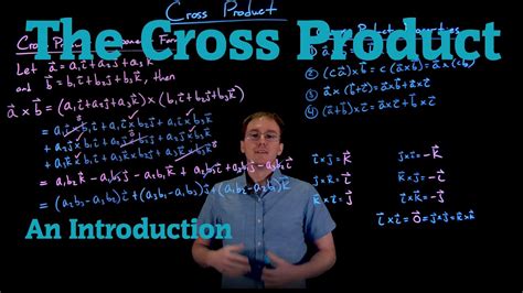 introduction to the cross product youtube