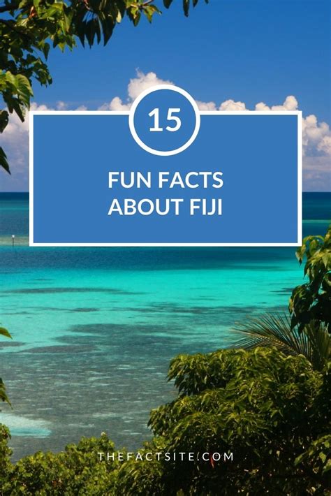 Fun Facts About Fiji That You Should Know The Fact Site
