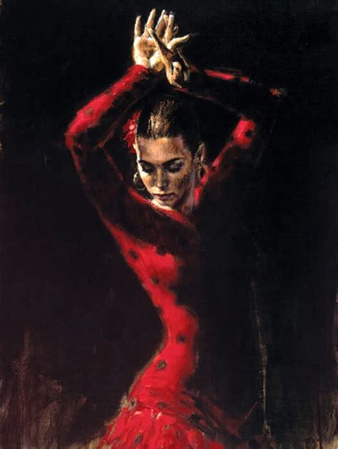 Flamenco Dancer Lunaresnegros Ii Painting Best Paintings