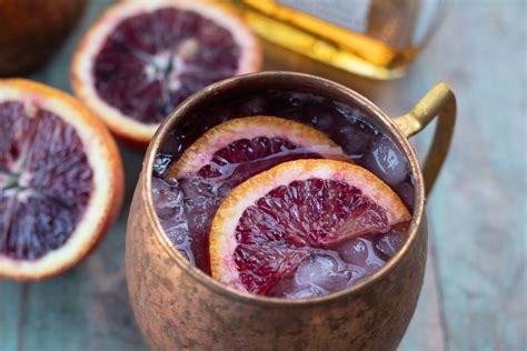 Blood Orange Kentucky Mule Real The Kitchen And Beyond