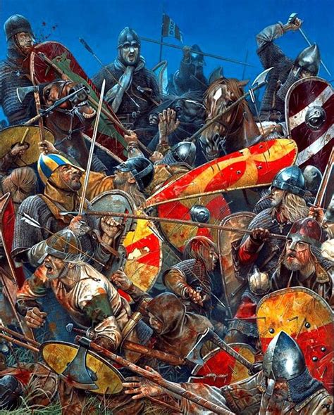Batalla De Hastings Cortesía De Zvonimir Grbasic Más En