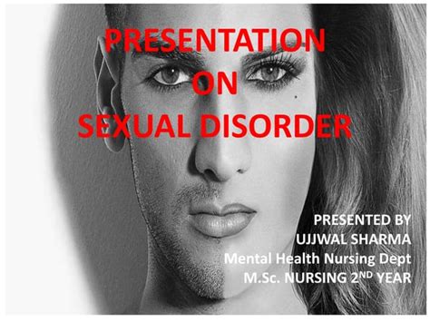 sexual disorder ppt