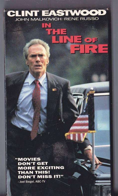 In The Line Of Fire Vhs 2000 Buy 2 Get 1 Free 85393130039 Ebay