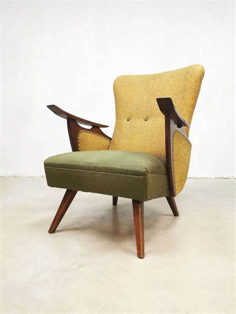 Midcentury Scandinavian Design Armchairs Lounge Fauteuils