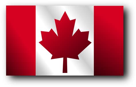 Clipart Canadian Flag 2