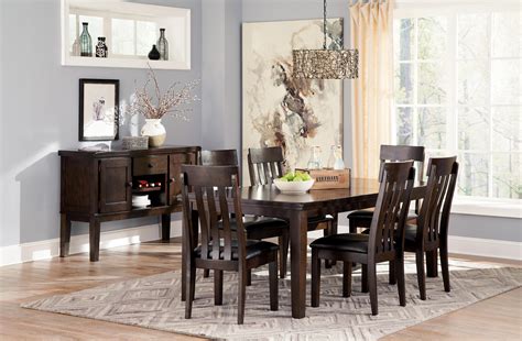 Signature Design By Ashley Furniture Haddigan D596 Dining Room Group 3