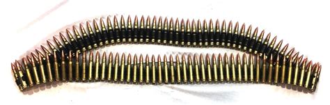 M240 Belt 762 Nato Linked Snap Caps Dummy Rounds