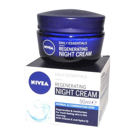 Nivea Daily Essentials Regenerating Night Cream 50ml Shoppersbd