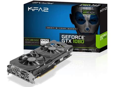 Galax Kfa2 Geforce Gtx 1080 Exoc 8gb Gddr5x Pcie Reviews Pros And