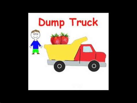 Developing a fun and interactive. A Children's Song Abut Dump Trucks - YouTube