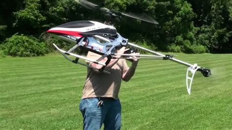 9117 Rc 4Ch Outdoor Helicopter First Flight And Landing 3D Available