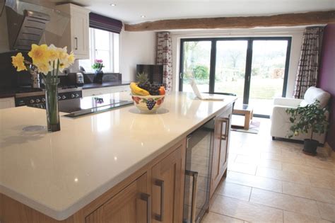 Cabinets are a key element of any kitchen. Hand-painted Bespoke Oak Kitchens Leicestershire | Bespoke ...