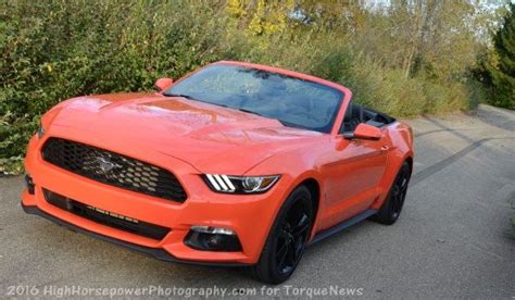 2017 Ford Mustang Convertible Red