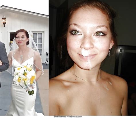 WifeBucket Dirty Wives Before And After The Big Facial