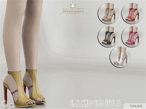 Come In 6 Colours Found In Tsr Category Sims 4 Shoes Female Sims