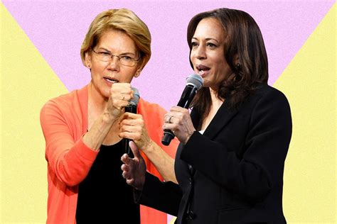 Us Election 2020 Elizabeth Warren And Kamala Harris