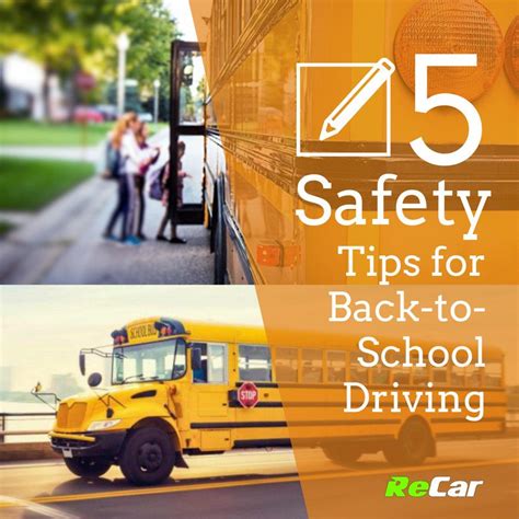 5 Safety Tips For Back To School Driving Recar