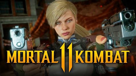 Mortal Kombat 11 Official Cassie Cage Reveal Trailer W Kano Gameplay