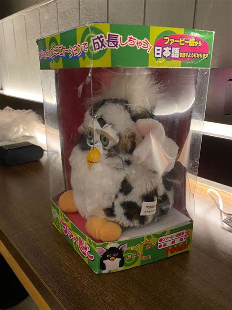 Snow Leopard Japanese Furby Hobbies And Toys Memorabilia And Collectibles