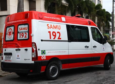 Samu Ambulancia Sp Antv Notícias De Andradas E Região