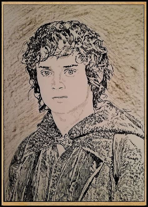 Little Fly Frodo Baggins Drawing By Cormac Lane