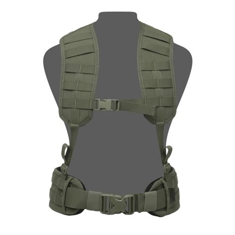Warrior Elite Ops Molle Load Bearing Harness With Rear Panel 3 Colors