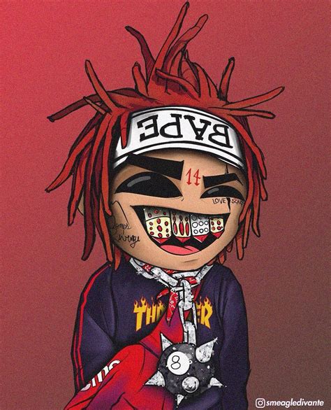 Trippie Redd Anime Wallpapers Wallpaper Cave