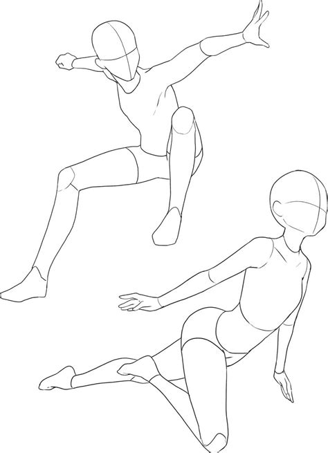 Top Anime Pose Template Super Hot In Cdgdbentre