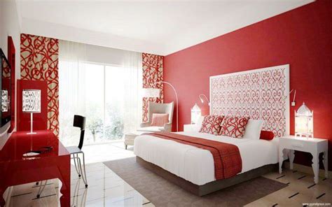 Red Wall Bedroom Decoration Guide Red Bedroom Decor Red Master