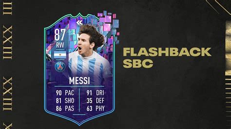 Fifa 23 Sbc Lionel Messi Flashback Cheapest Solutions And Review