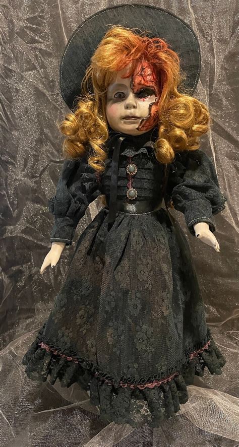 Creepy Doll Scary Doll Gross Doll Horror Doll Creepy Doll Etsy Australia