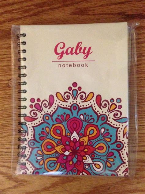 Cuaderno Personalizado Notebook Supplies Custom Notebooks Cover